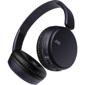 JVC HA-S36W Deep Bass Wireless Bluetooth On Ear Headphones (Blue)