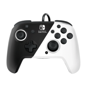 PDP Nintendo Switch Faceoff Deluxe Controller + Audio - Black & White