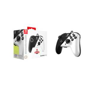 PDP Nintendo Switch Faceoff Deluxe Controller + Audio - Black & White