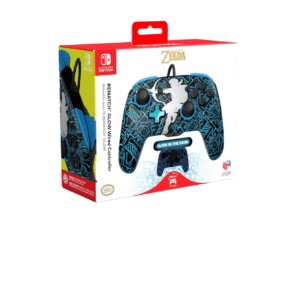 PDP Nintendo Switch ZELDA REMATCH Glow Wired Controller