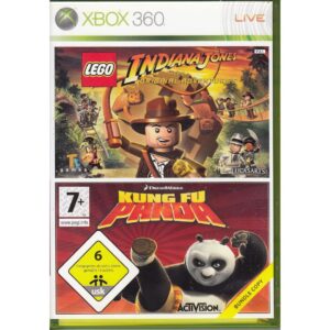 Kung Fu Panda + Lego Indiana Jones Bundle Xbox 360