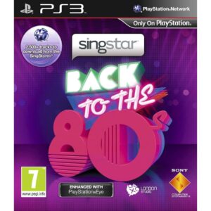 SingStar: Back to the 80s - PlayStation Eye Enhanced (PS3)